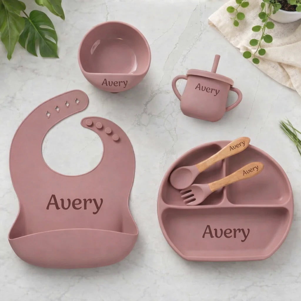 Personalized Baby Feeding Set