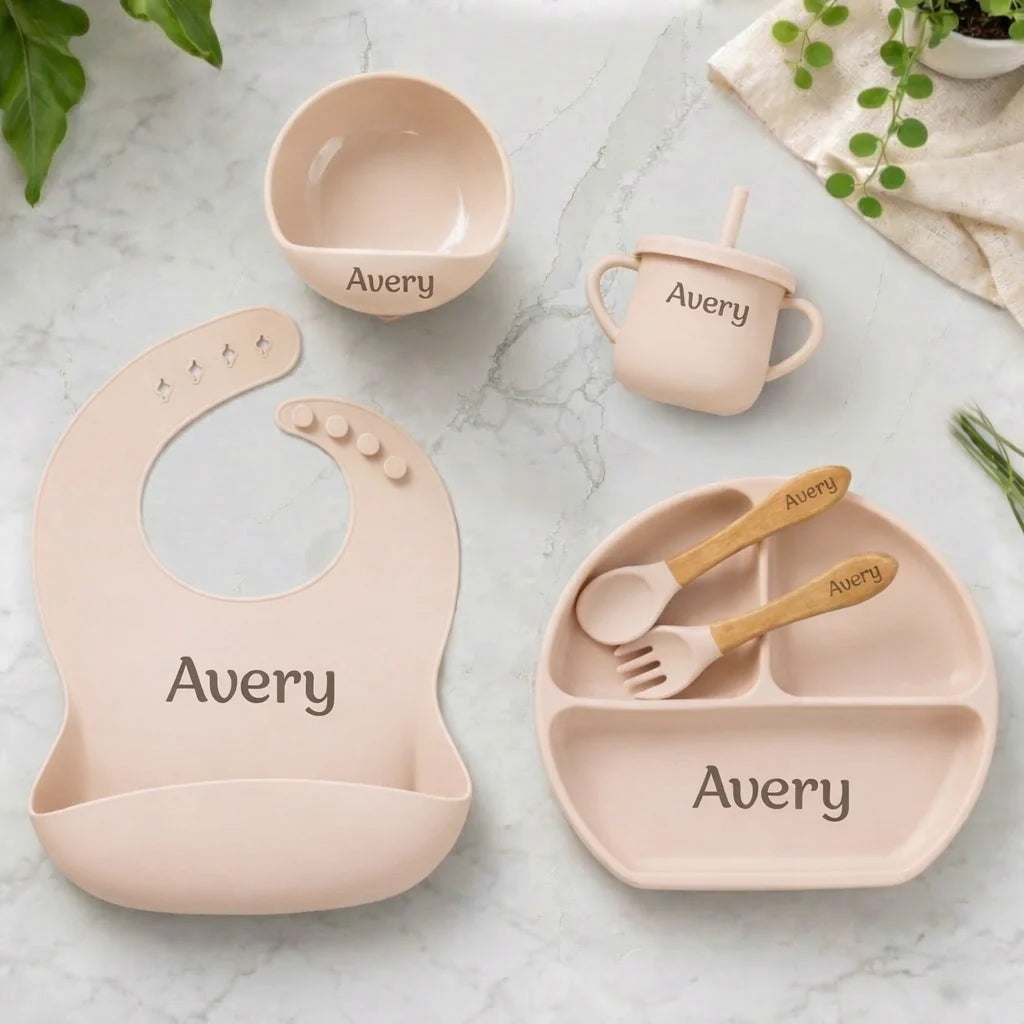 Personalized Baby Feeding Set
