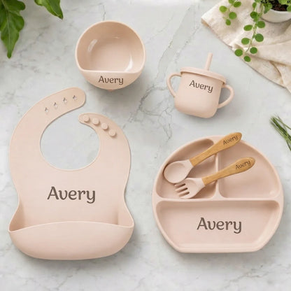 Personalized Baby Feeding Set